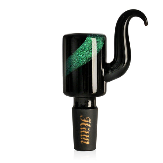 Pearlescent Black Cone Piece 14mm