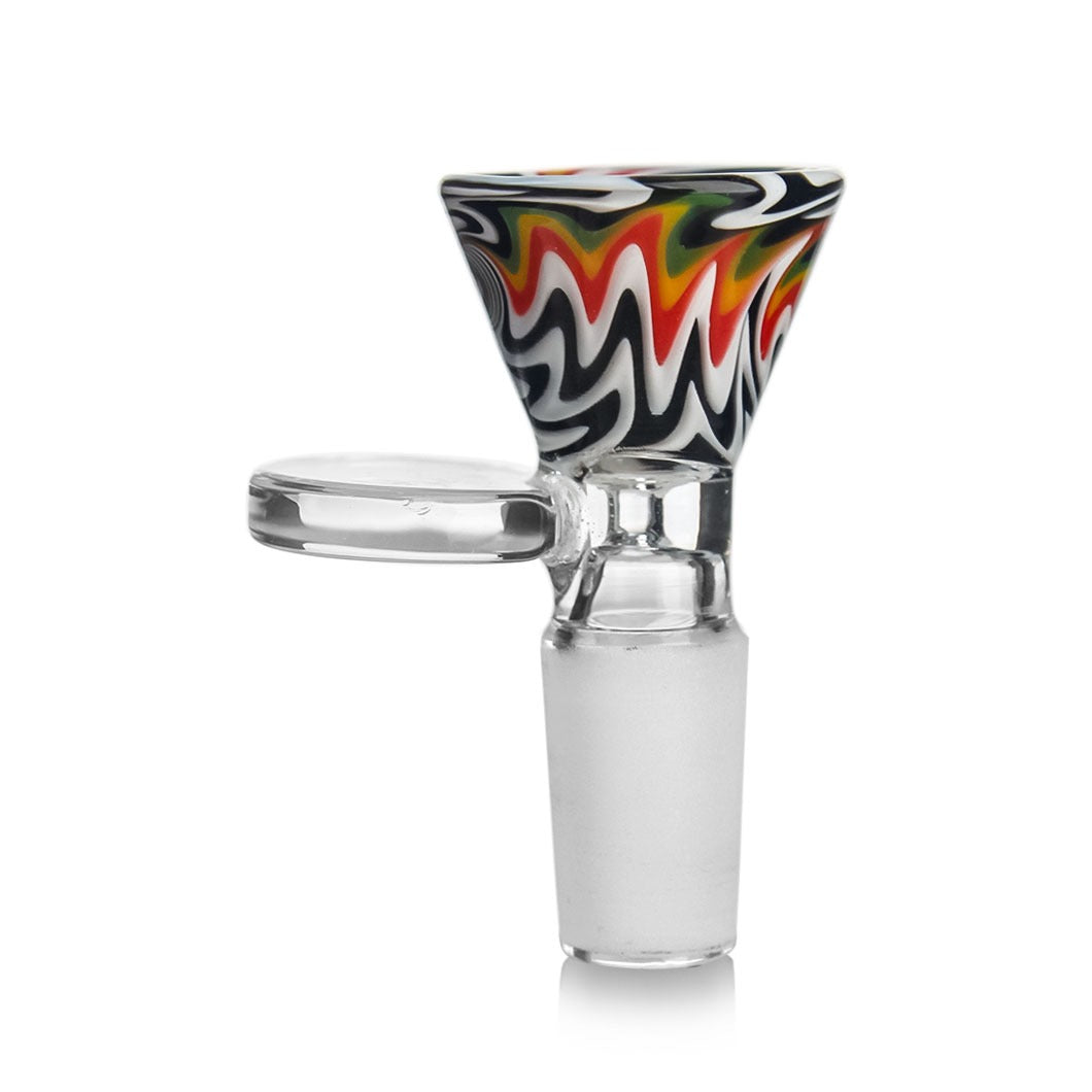 Coloured Zip Zap Round Cone Piece 14mm