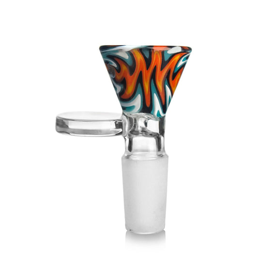 Coloured Zip Zap Round Cone Piece 14mm