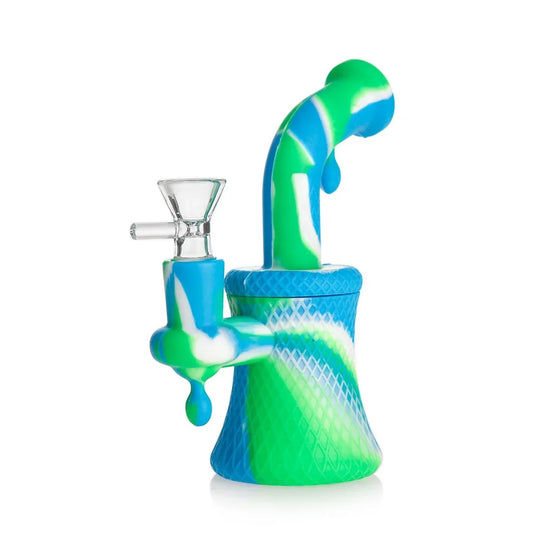 Silicone Honeycomb Tobacco Water Pipe 17cm