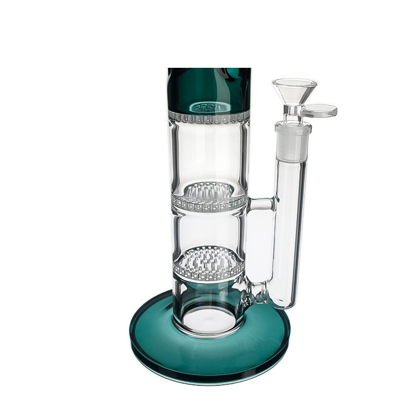 Cheap Triple Honey Comb Disk Water Pipe 36cm Australia