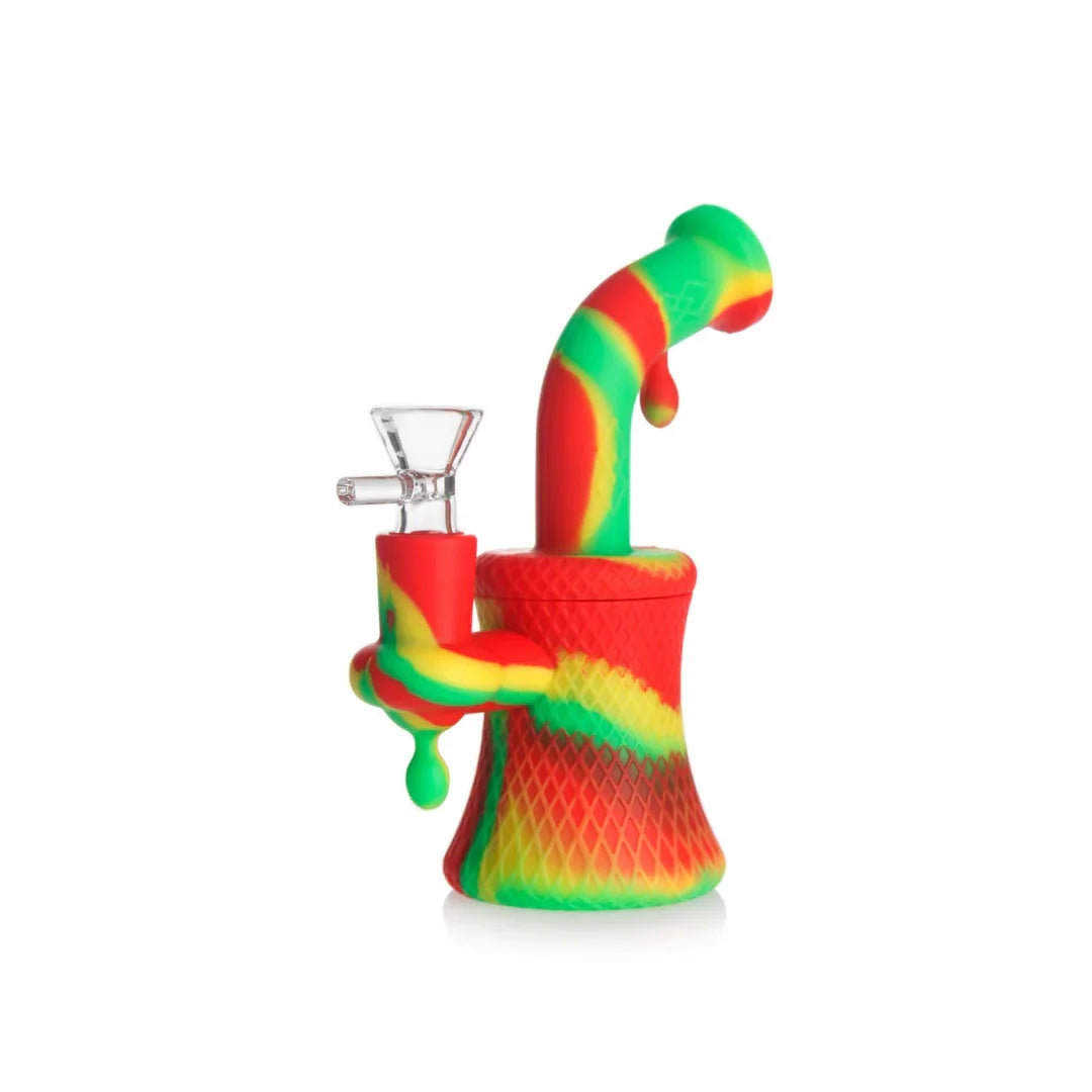 Silicone Honeycomb Tobacco Water Pipe 17cm