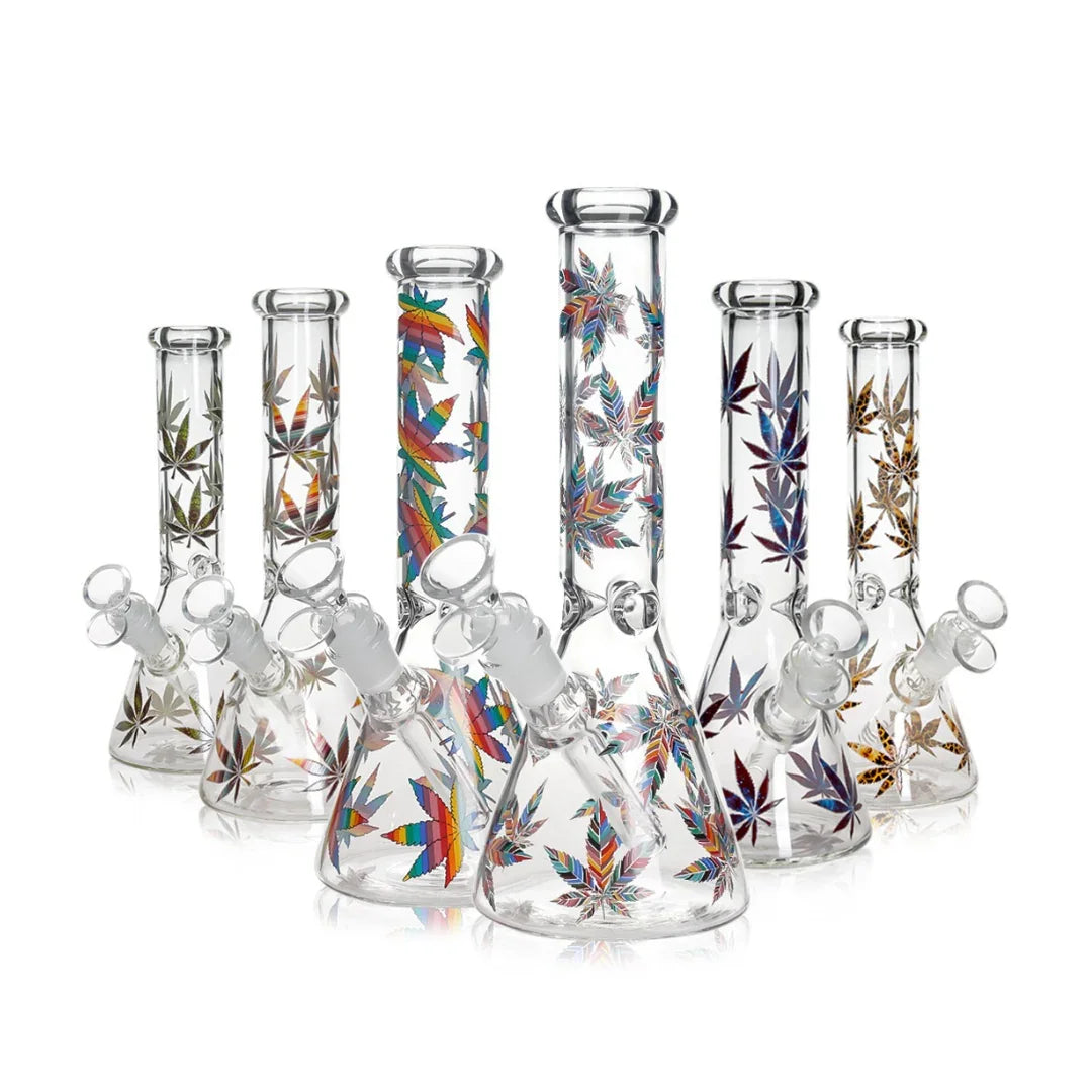 Leaf Pattern Tobacco Water Pipe 26cm