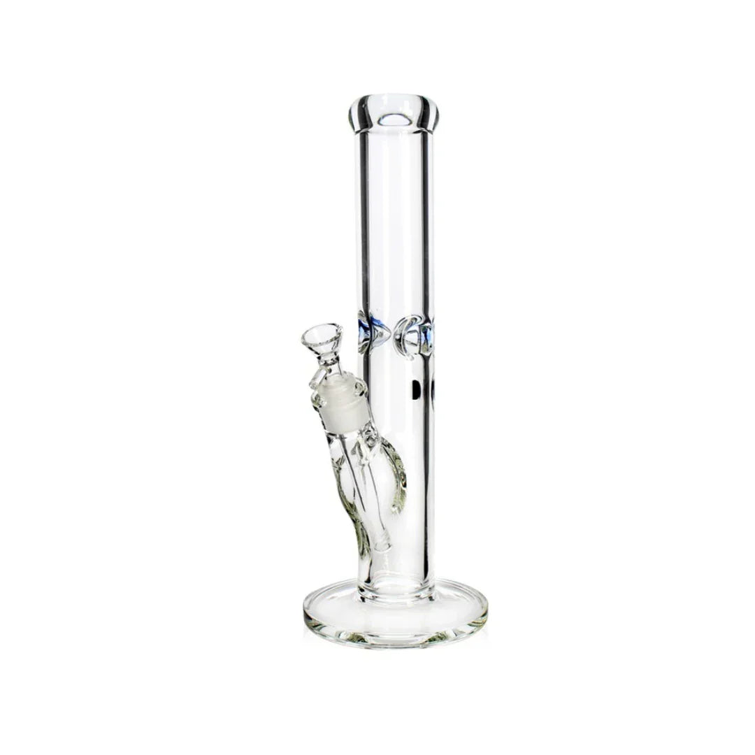 Glass Straight Tobacco Water Pipe 35cm
