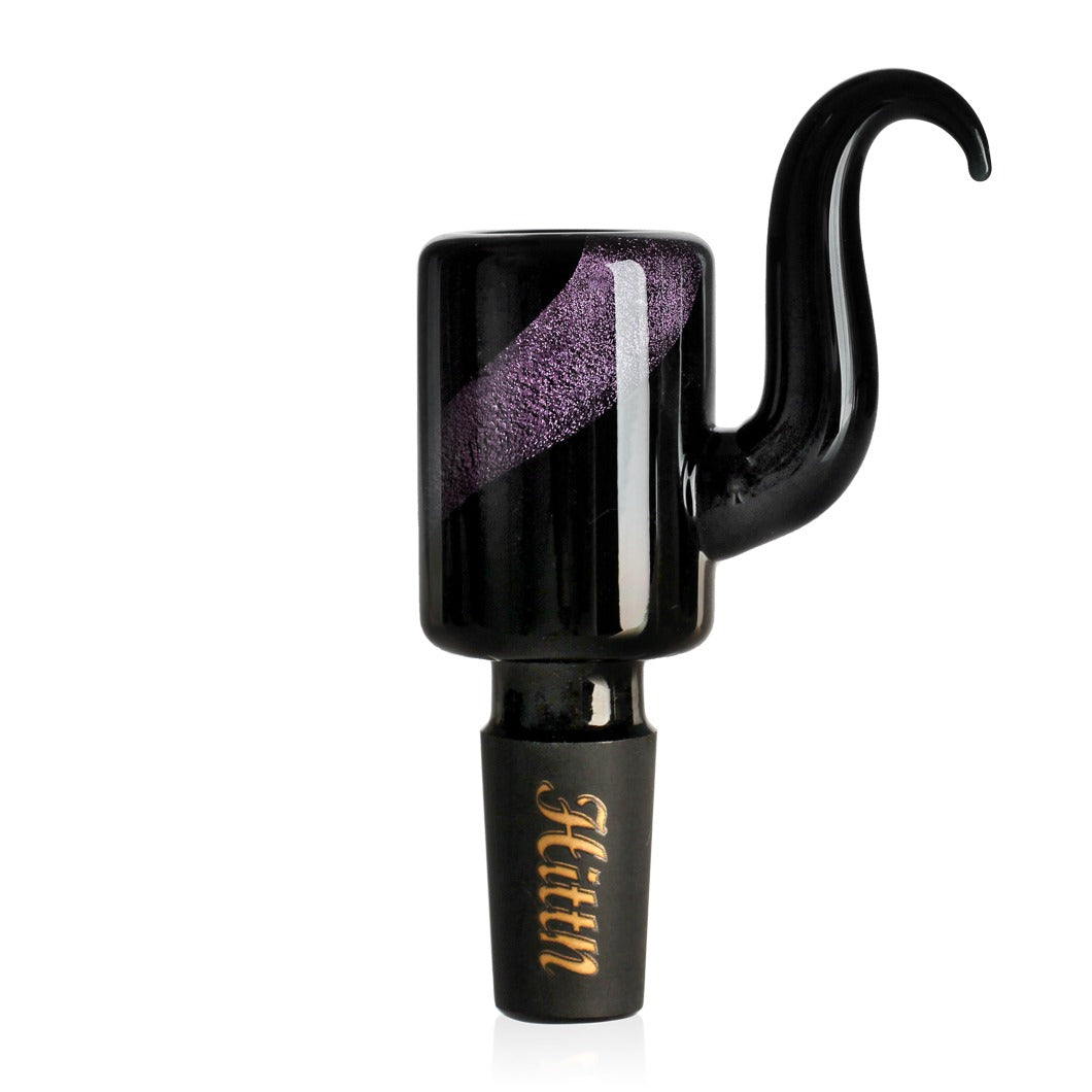 Pearlescent Black Cone Piece 14mm