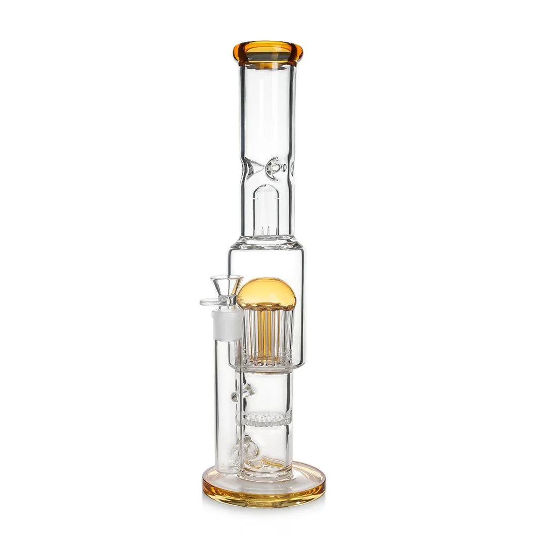 Tree Perc & Honey Comb Tobacco Water Pipe 41cm
