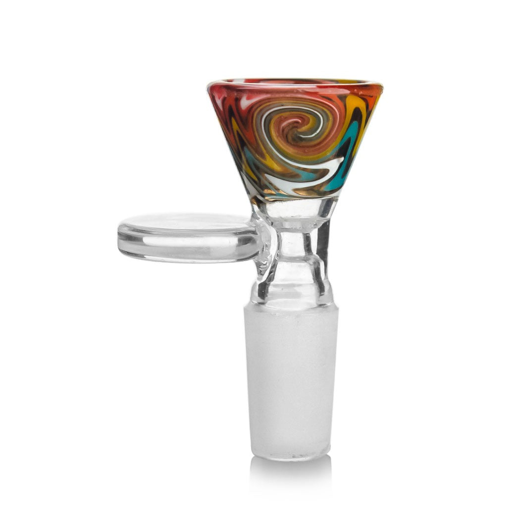 Coloured Zip Zap Round Cone Piece 14mm