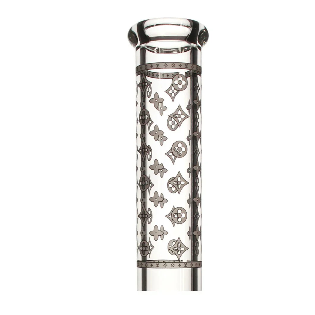 Glow In The Dark Tobacco Water Pipe 36cm