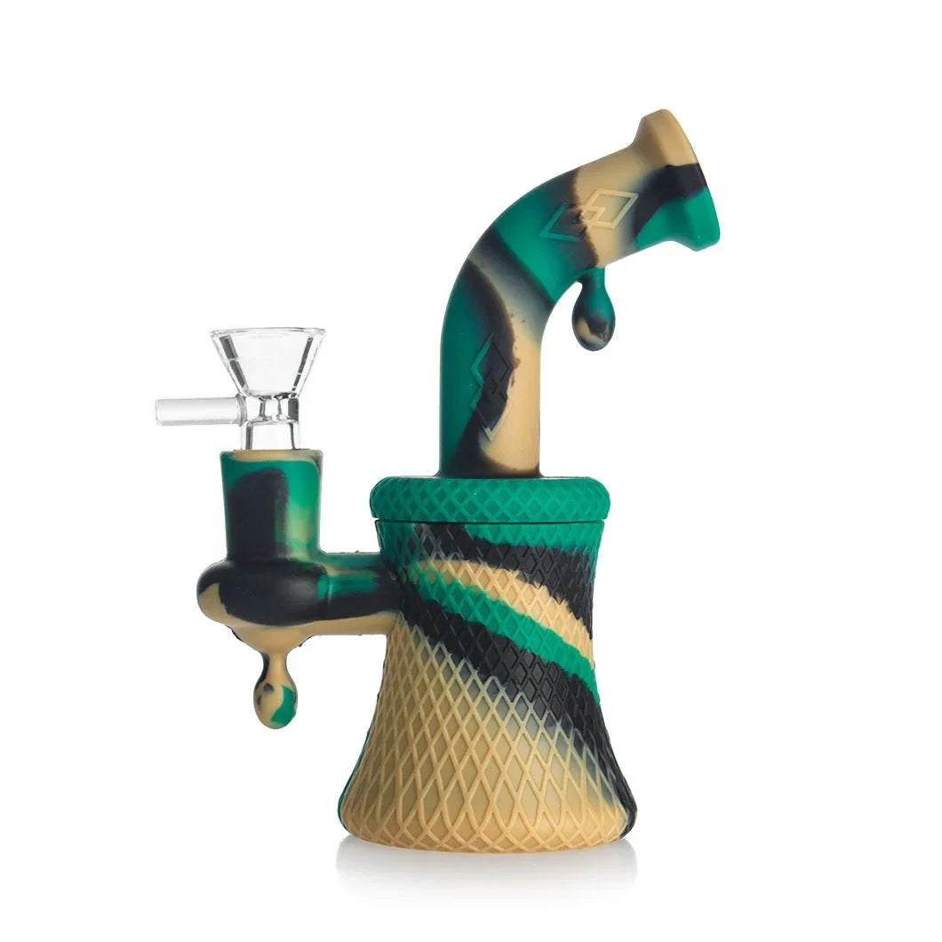 Silicone Honeycomb Tobacco Water Pipe 17cm